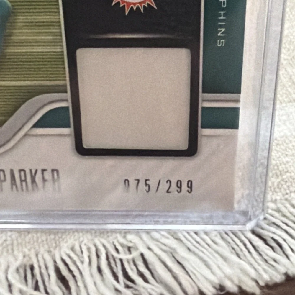 2021 Panini Playbook DeVante Parker 